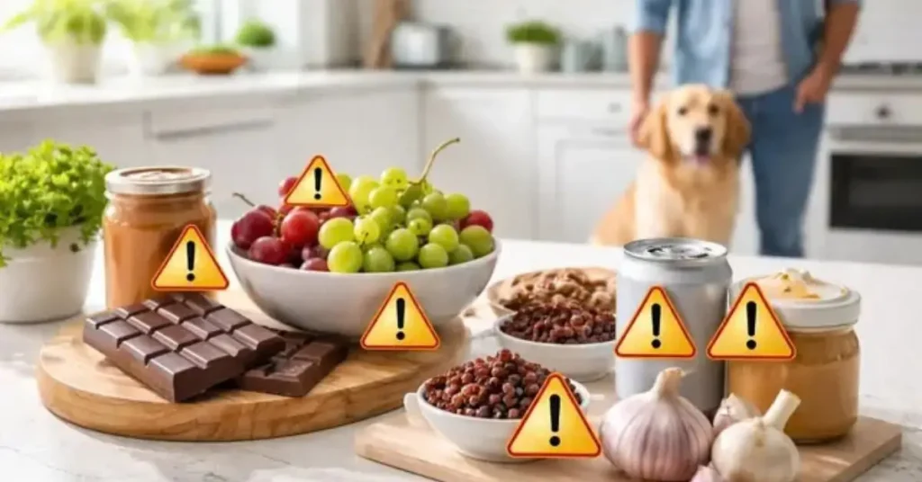 Alimentos que podem ser perigosos para cachorros